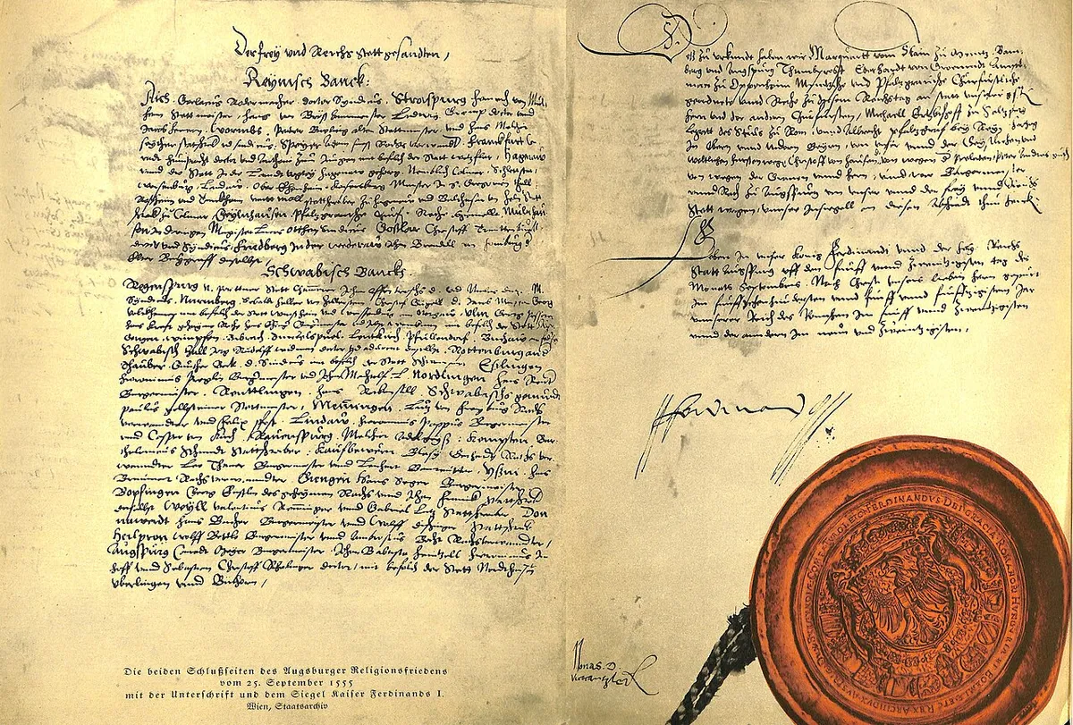 A Paz de Augsburgo (1555)